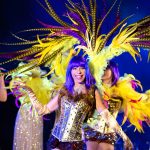 professional theater with live entertainment, Latin-American, carnavaleques parades, Latin Caribbean