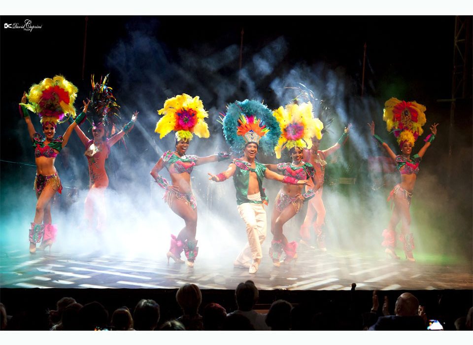 Spectacle «TROPICALIA», Estivales du Conseil Départemental des Alpes Maritimes, été 2017.